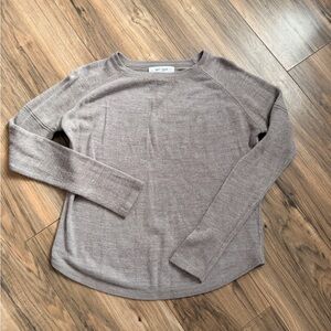 Workshop Republic Clothing Taupe Knit Sweater